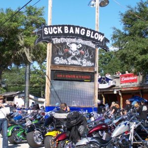 Bike Week at the beach 2011