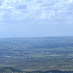 looking north from Colorado into Utah