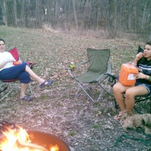 by the fire dw and daughter