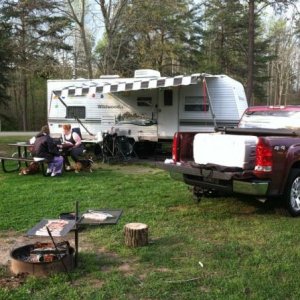 2003 Wildwood LE 26BHSS with my 2008 GMC Sierra 1500.