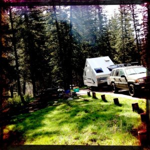 Holy Ghost Campground, Pecos, New Mexico.