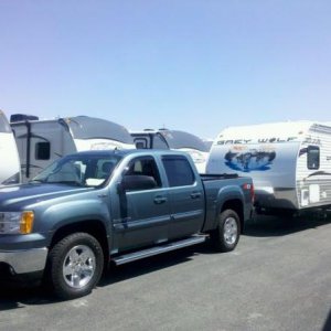 Picture of Truck and Camper