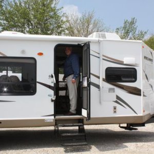 Sneaking a peak at dealership upon arrival from factory (5/8/2012).