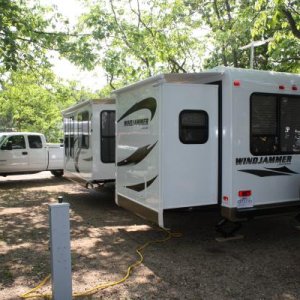 First time out for the new rig. Memorial Day Weekend 2012 at Van Buren S.P., South Haven, Michigan.