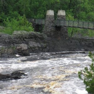 Jay Cooke St Prk Duluth day before the flood