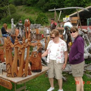 redwoods wood carver