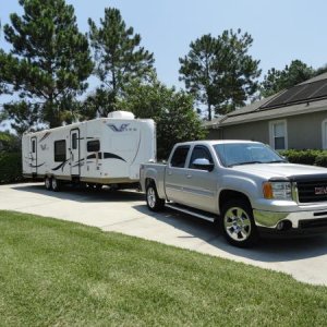 New trailer and truck