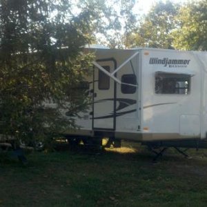 First trip with the new trailer