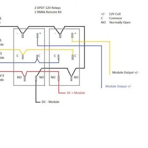 Remote Awning Mod with DPDT Relay