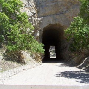 old rr tunnel along I70 near Salina, UT