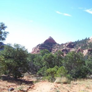 From the trail near Torrey, UT