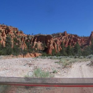 Trail in Castro Canyon, UT., 50 inch trail.