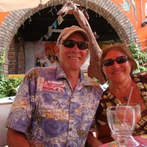 Bill and I in Mexico