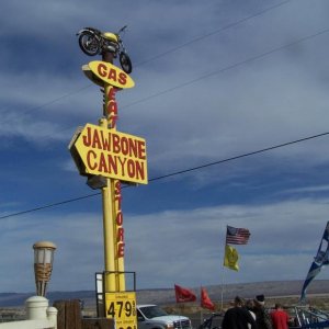 Jawbone Canyon Store about 15 miles east of Mojave, CA.  Near Jawbone Canyon OHV area.