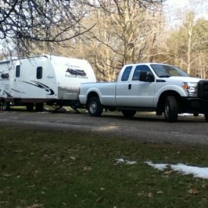 2011 Coachman freedom Express 295RLDS & 2011 F-250