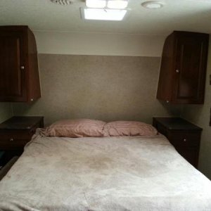 Murphy bed down