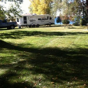 Family cottage with our LaCrosse in Aura, Mi.