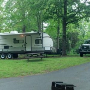 Our Campsite at Camp Wilderness/Carowinds