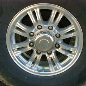 8 lug aluminum wheels on 7k axles