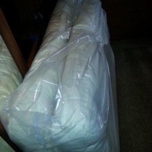 The mattress, no more inflating, deflating.