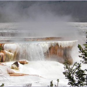 canary falls, Yellowstone