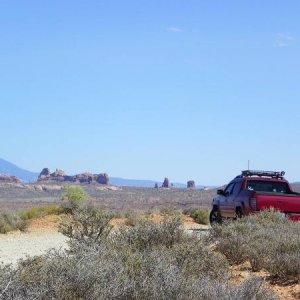 Archs off road trail