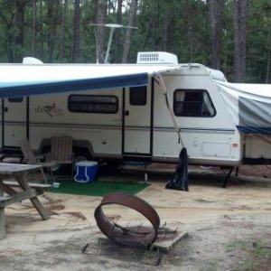 2003 ROO 25. Pee Dee State Park, Dillon, SC.  Very sandy sites.