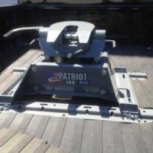 The new patriot hitch, which is awesome by the way!