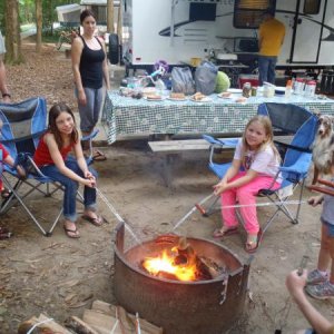 dinner! - Florida Caverns SP - Memorial Day wkd