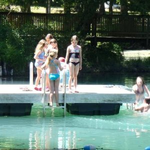 Blue Hole swimming hole - Florida Caverns SP - Memorial Day wkd