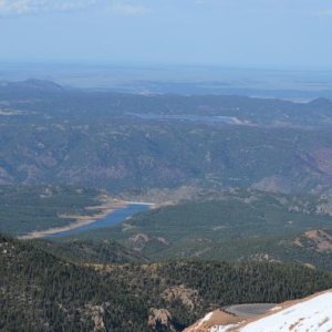 From the top of Pike's Peak