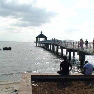 A nice pier to walk or fish on...