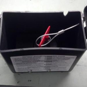 Battery isolator in battery box