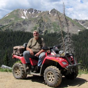 IMG 0957, my brother Moose, Baker Pass, Never Summer Mountain Range, 10,000', Jackson County Colorado.