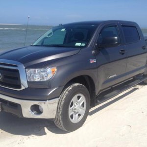 Truck on the Beach