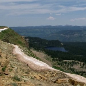 Blair Mt., Flat Tops's Colorado, 11,000 ft, view looking north.