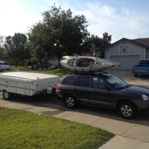 Loaded up and headed to Anchor Bay