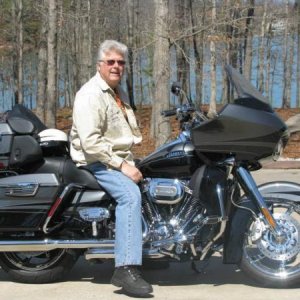 Terry and his 2011 Harley CVO Road Glide