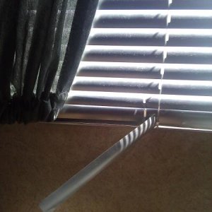 Org 7 year old blinds are getting worn out.