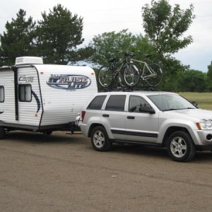 Leaving Lovewell State Park, KS for Prarie Dog State Park, KS.