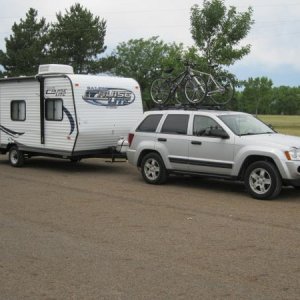 Leaving Lovewell State Park, KS for Prarie Dog State Park, KS.