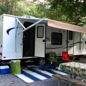 Camping at Hungry Mother Park in Marion, Va