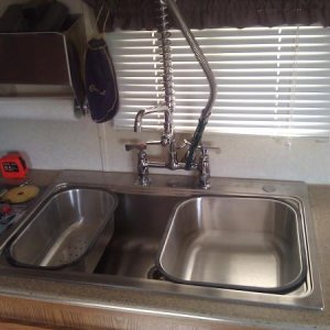 large sink