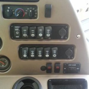 Added dash switches.