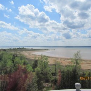 view Lake Huron, from Tawas Lighthouse, Tawas City, Michigan