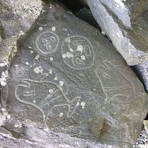 Petroglyphs on the Ozette Loop Trail - August 2007