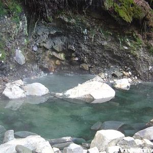 One of the olympic hot spring pools