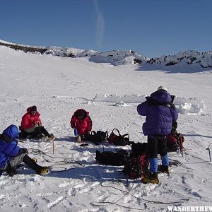 Summit crater 14,411'