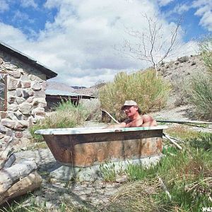 The Old Tub at the Barker Ranch