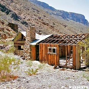 Mine Ruins in Pleasant Canyon--Panamint Mnts